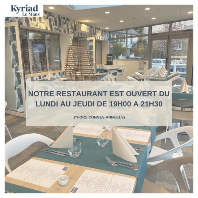 Kyriad Le Mans Est Exterior foto
